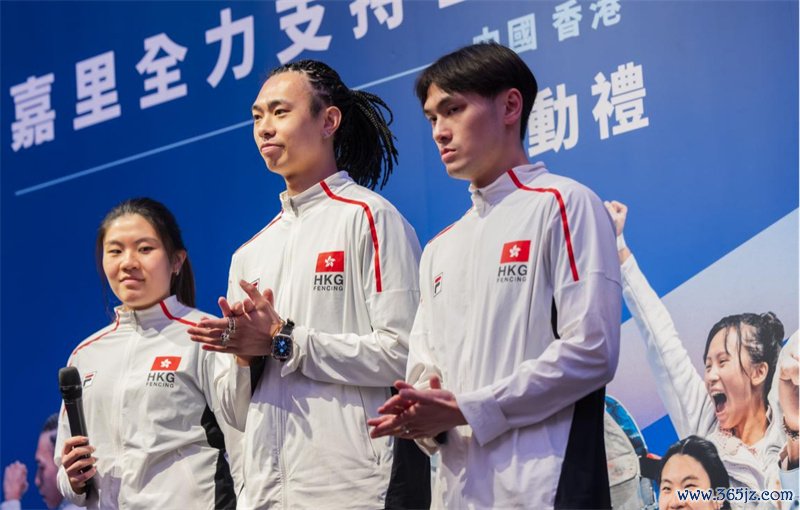 中国香港队运动员代表何玮珩、吴浩天及薛雅齐分享备战心声。主办方供图