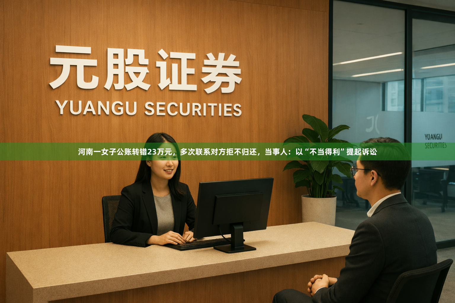 河南一女子公账转错23万元，多次联系对方拒不归还，当事人：以“不当得利”提起诉讼