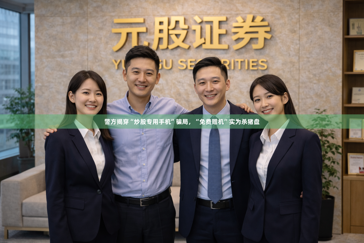 警方揭穿“炒股专用手机”骗局，“免费赠机”实为杀猪盘