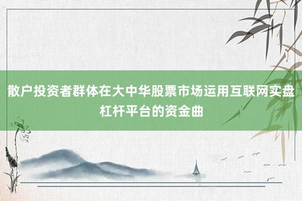 散户投资者群体在大中华股票市场运用互联网实盘杠杆平台的资金曲